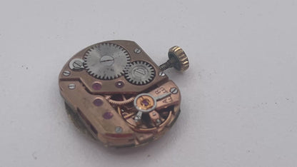 Vintage Ladies Omega 17-Jewel Caliber 242 Mechanical Watch Movement – 18mm Working Restoration Part (c. 1960)