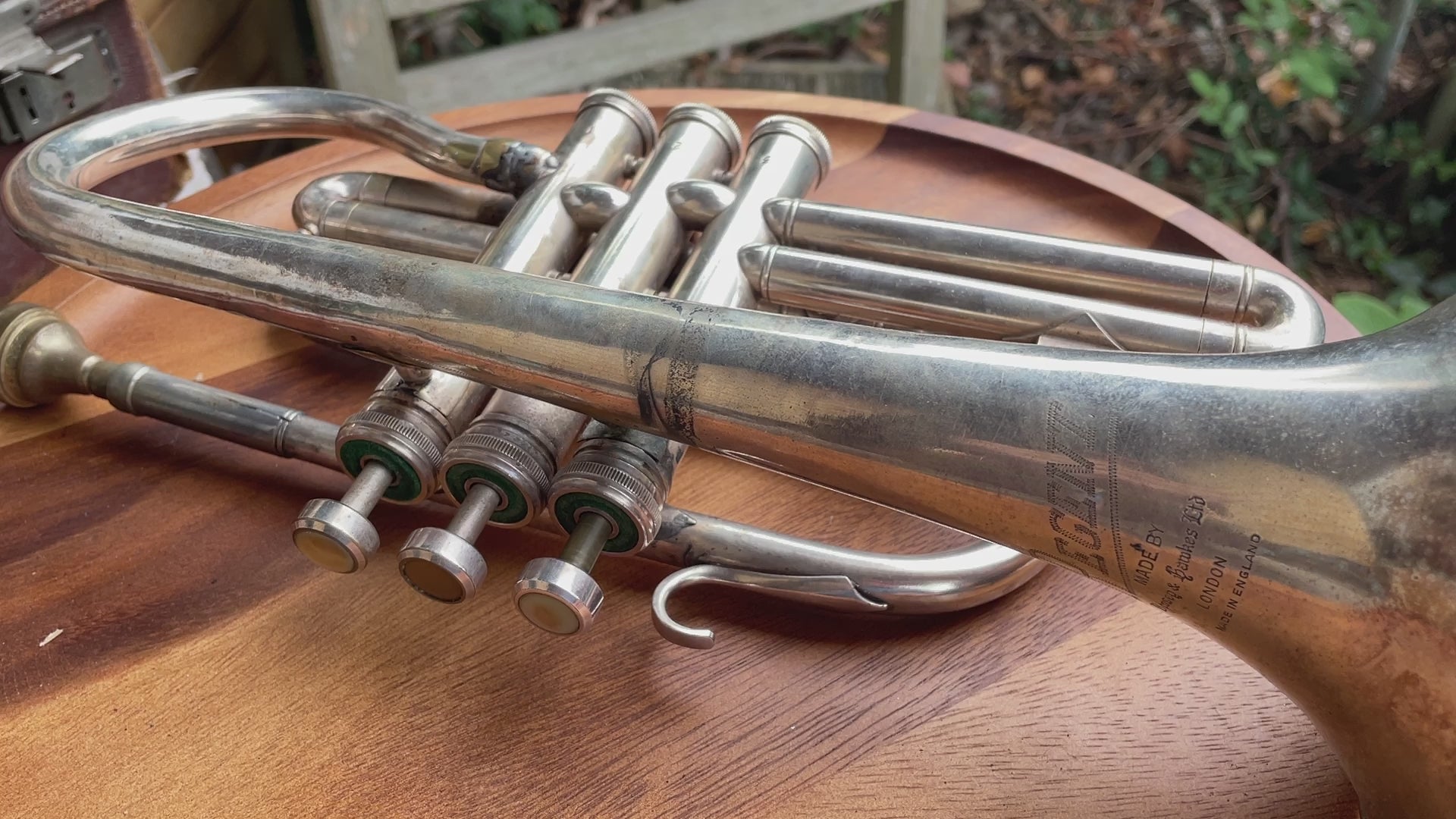 Regent Cornet by Boosey and Hawkes Ltd London Denis wick 4 mouth