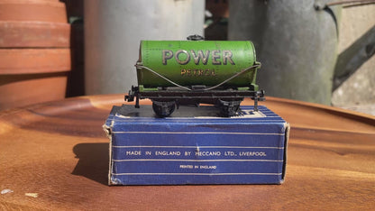 Vintage Hornby Dublo Power Petrol Tank Wagon D1 | OO Gauge Model Train by Meccano Ltd Boxed